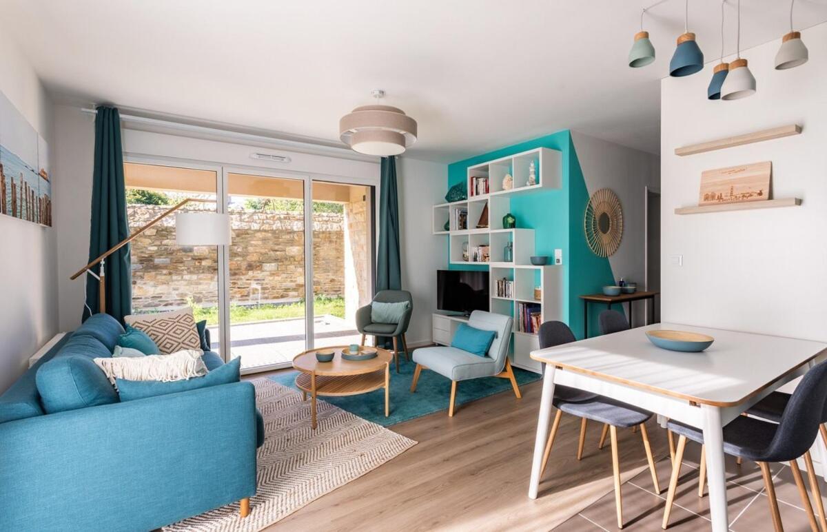 Le Celadon - Joli T3 Moderne - 2 Chambres Avec Cancale Dış mekan fotoğraf