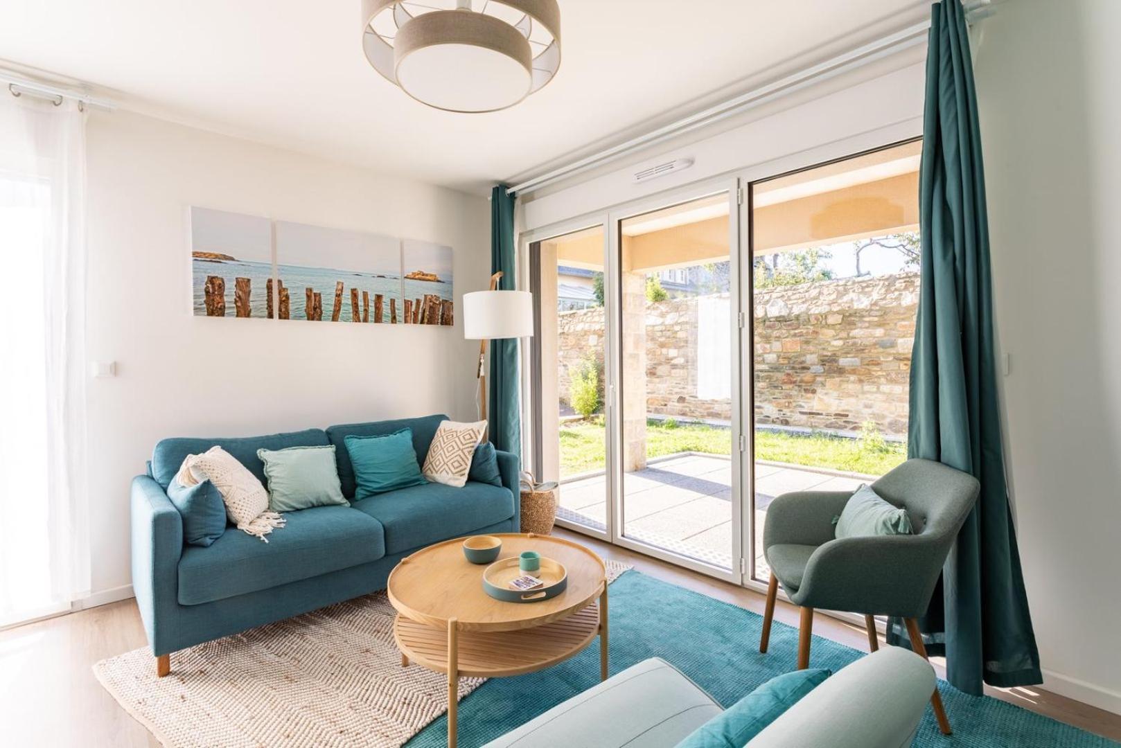 Le Celadon - Joli T3 Moderne - 2 Chambres Avec Cancale Dış mekan fotoğraf